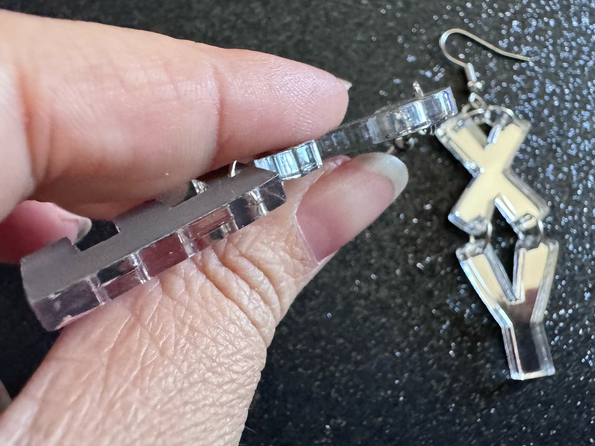 Sexy Earrings: Laser Cut Words, Gag Gift, BFFS, Best Friend Gift, Girlfriends, Funny Bachelorette, Anniversary, Best Gifts for Her/Him/Them