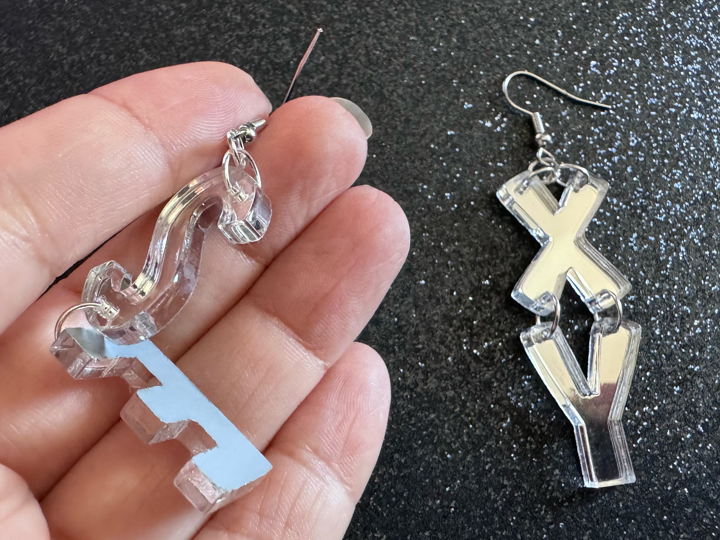 Sexy Earrings: Laser Cut Words, Gag Gift, BFFS, Best Friend Gift, Girlfriends, Funny Bachelorette, Anniversary, Best Gifts for Her/Him/Them