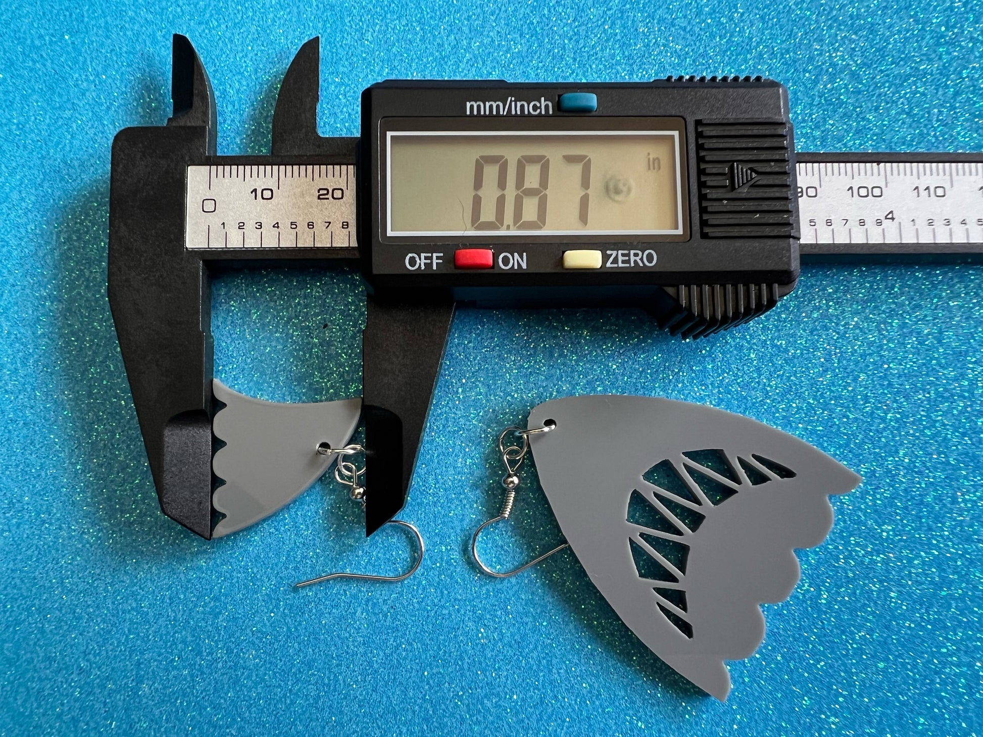Shark Earrings: Laser Cut Acrylic Sharks, Shark Week, Shark Teeth, Shark Fin, Shark Jaw, Aquarium, Ocean Animals, Gifts for Her/Him/Them