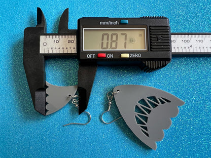 Shark Earrings: Laser Cut Acrylic Sharks, Shark Week, Shark Teeth, Shark Fin, Shark Jaw, Aquarium, Ocean Animals, Gifts for Her/Him/Them