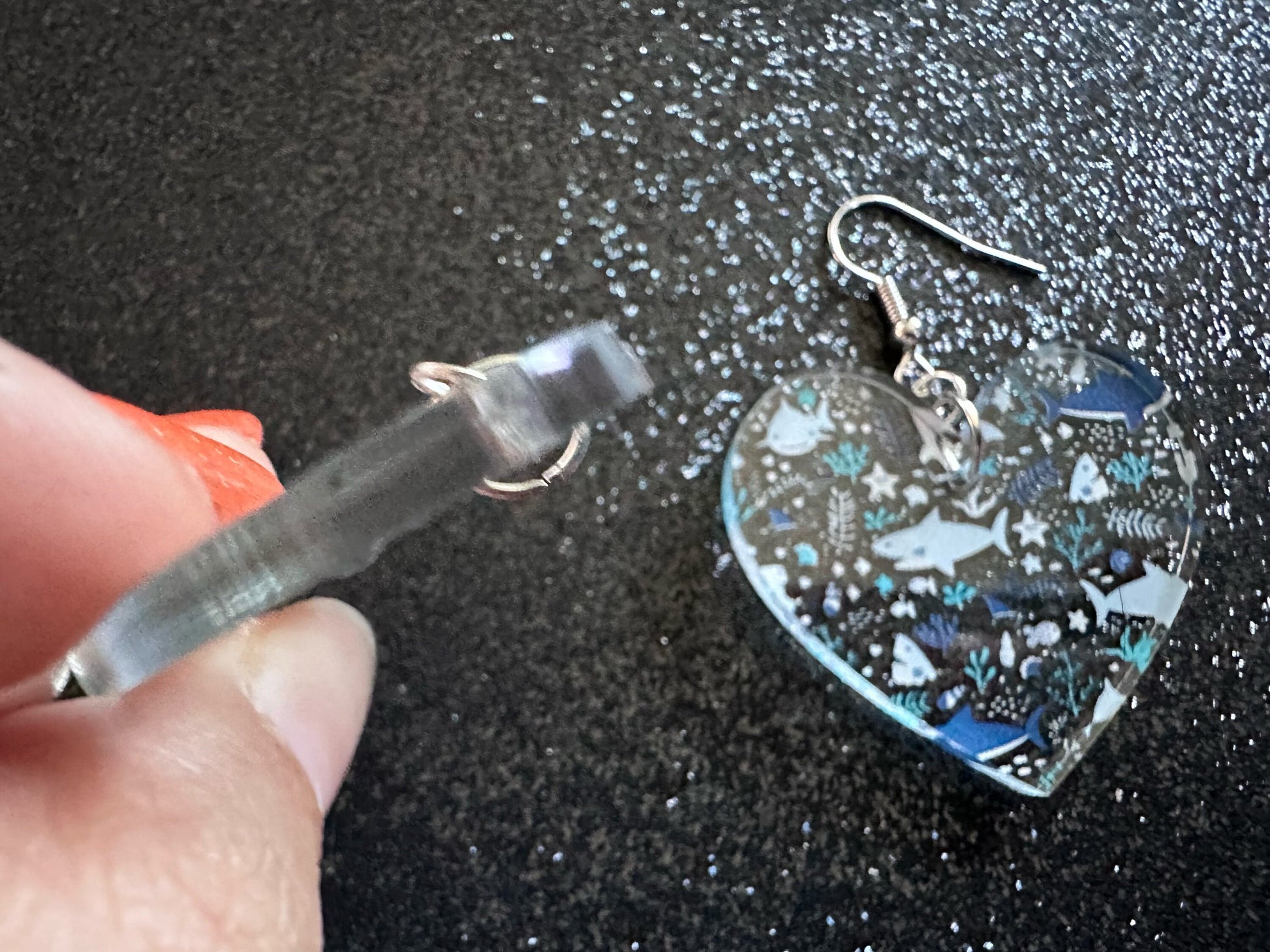 Shark Earrings: Laser Cut Acrylic Sharks, Shark Week, Shark Teeth, Shark Jaw Skeleton, Aquarium, Ocean Animals, Best Gifts for Her/Him/Them