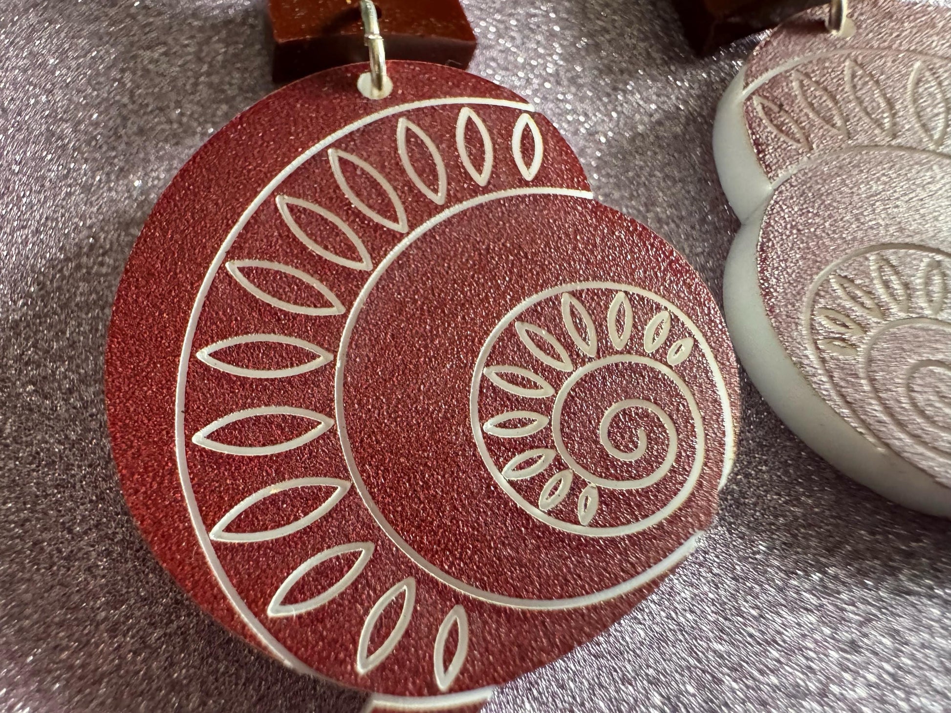 Snail Earrings: Laser Cut Acrylic Snails, Novelty Earrings, Mollusks, Bug, Shells, Engraved Snails Animal Insect, Best Gift for Her/Him/Them