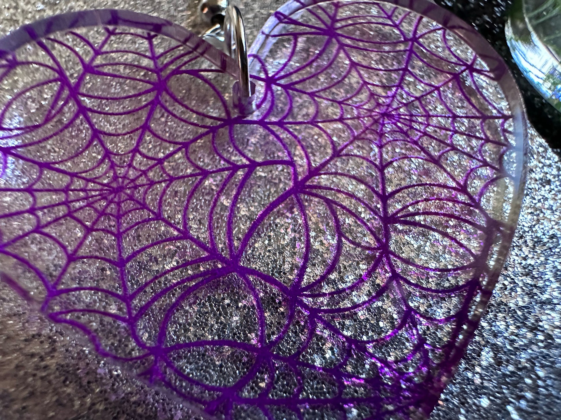 Spiderweb Earrings: Laser Cut Acrylic Spider Webs, Halloween, Spiders, Insect, Bug, Horror, Scary, Spooky, Best Gifts for Her/Him/Them