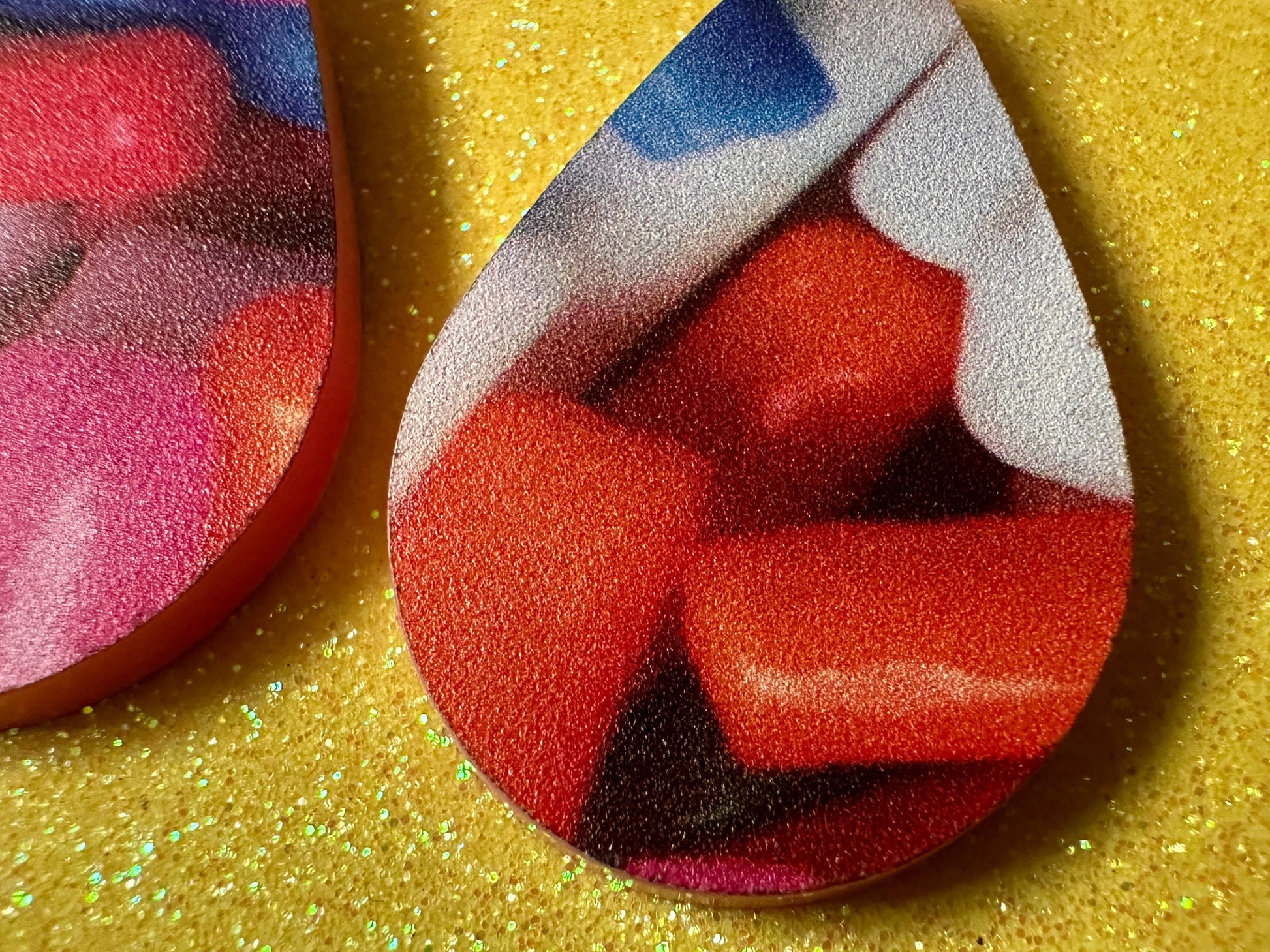 Sprinkles Earrings: Laser Cut Acrylic Sprinkles, Donut Donuts, Dessert, Cake, Ice Cream, Bakery, Food, Pink, Best Gifts for Her/Him/Them