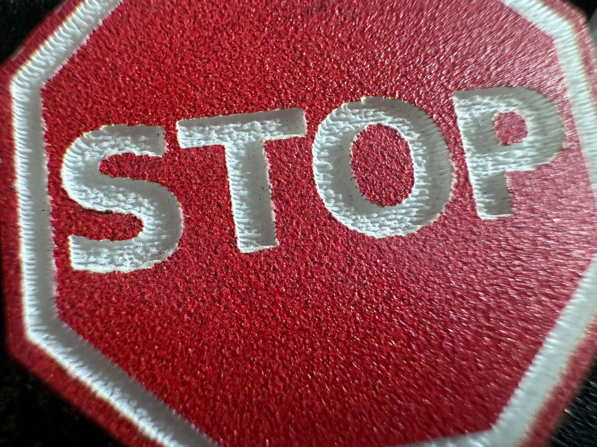 Stop Sign Earrings: Laser Cut Acrylic Signs, No, Warning, Alarm, Attention Driving, Red & White Road Sign, Best Gifts for Her/Him/Them