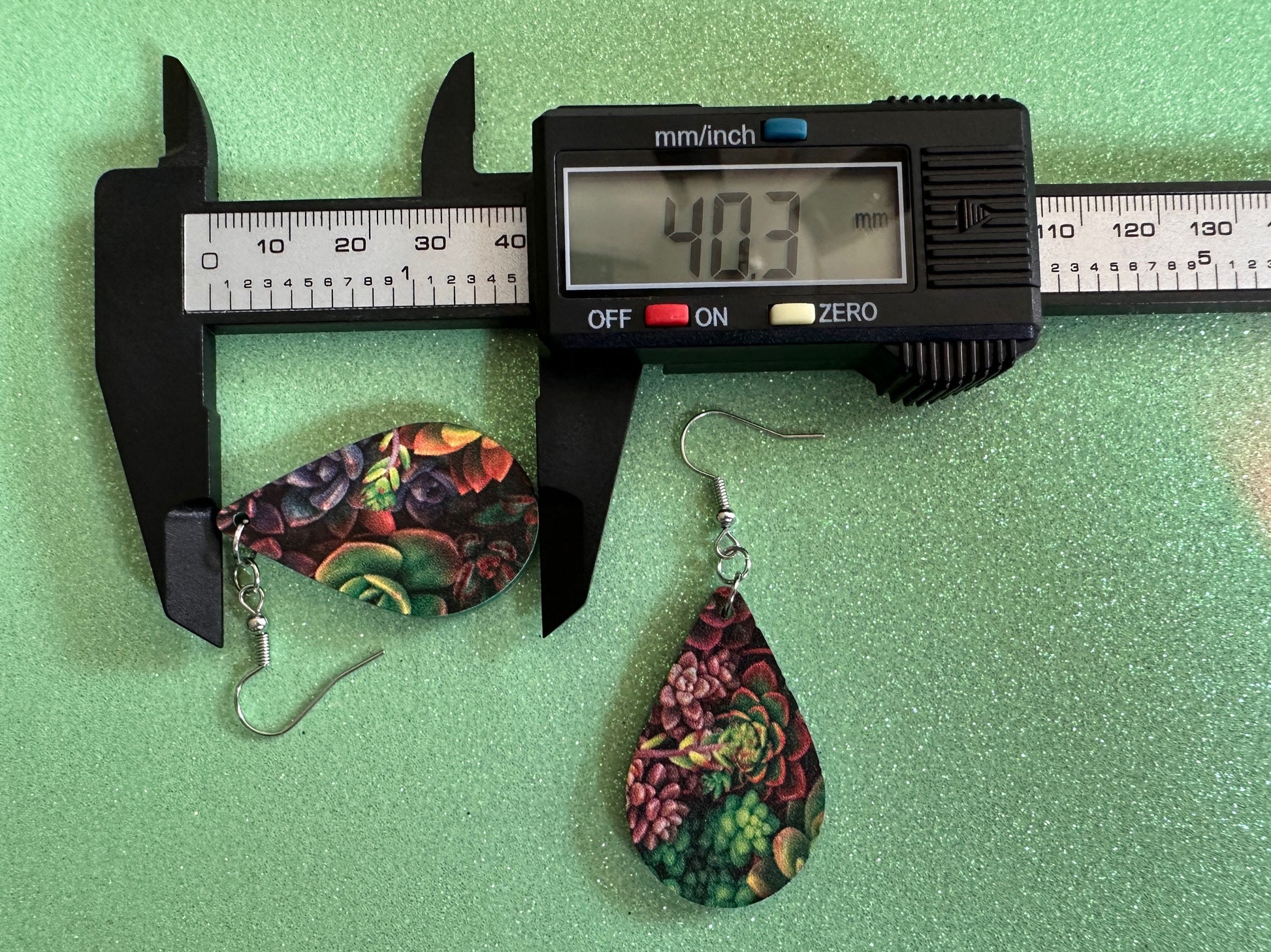 Succulent Earrings: Laser Cut Acrylic Succulents, Cacti, House Plants, Greenhouse, Botany, Green Earrings, Best Gifts for Her/Him/Them