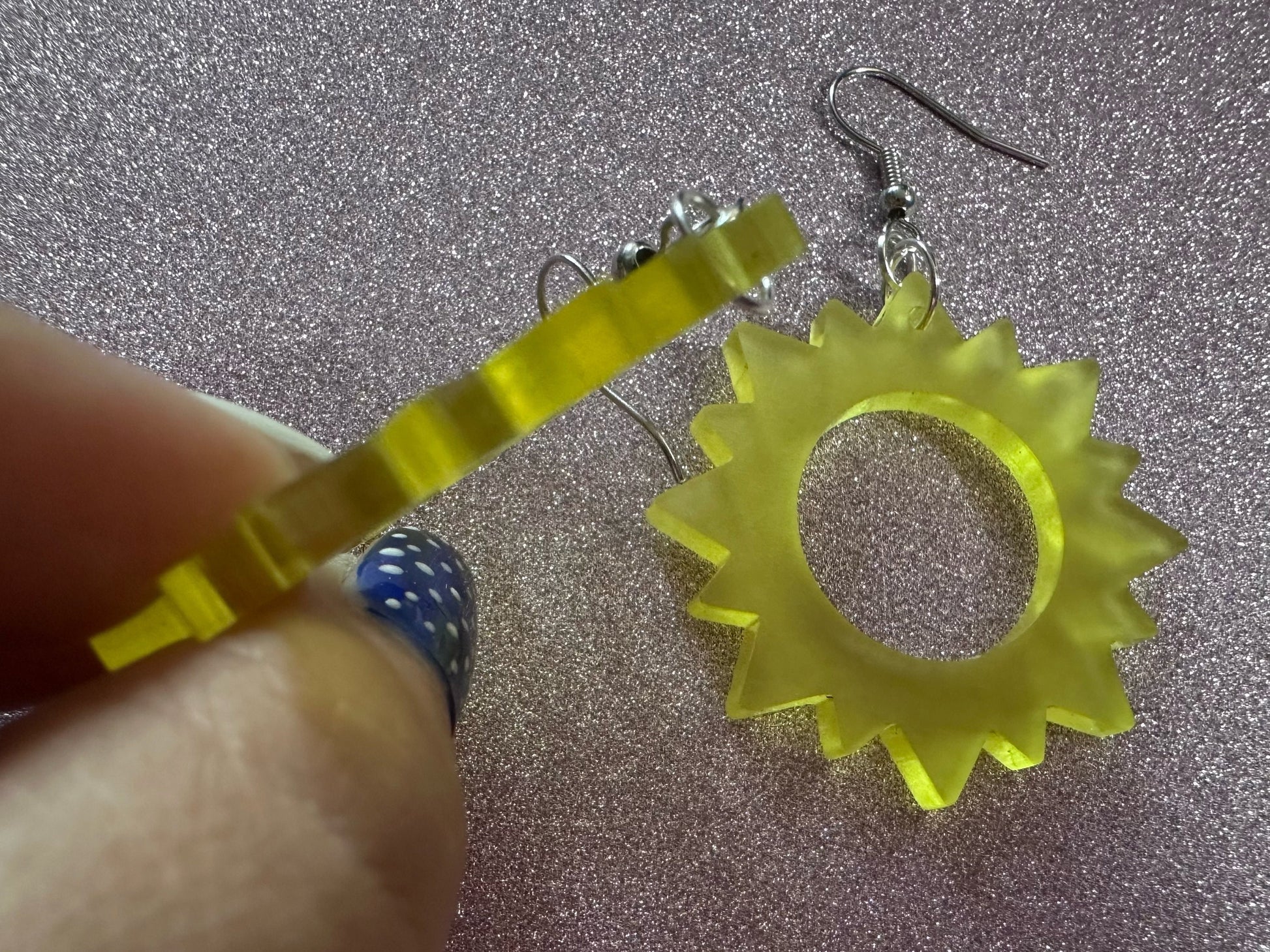 Sun Earrings: Laser Cut Acrylic Suns, Sunshine, Hot Weather, Good Weather, Warm Climate, Best Gifts for Her/Him/Them