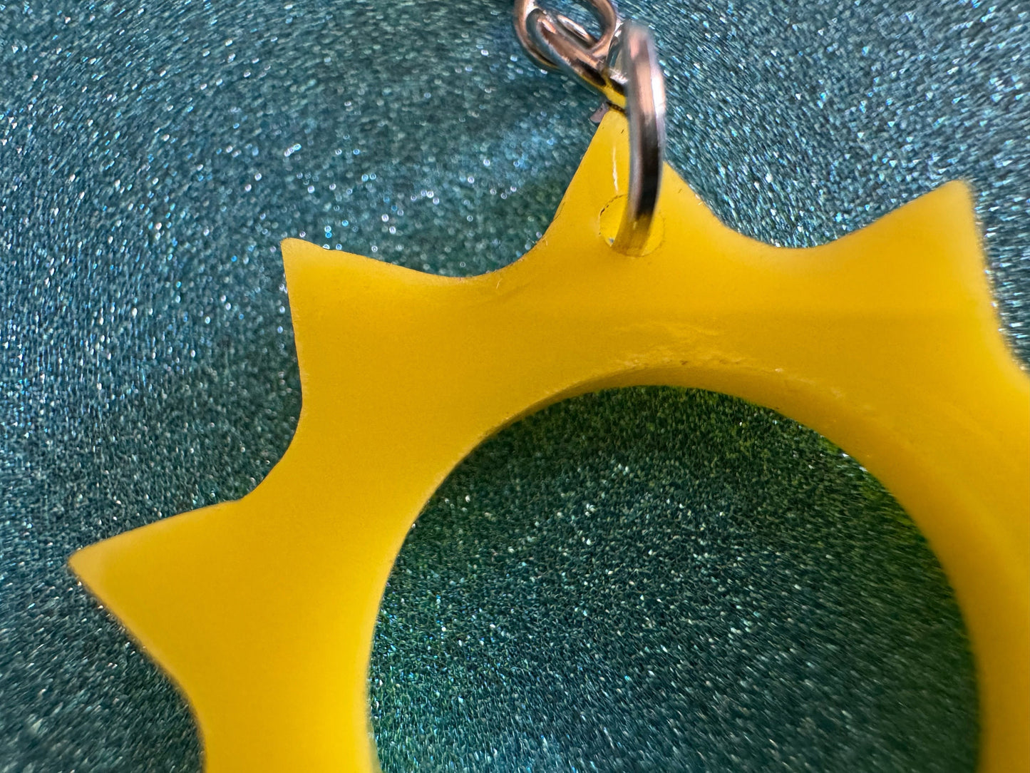 Sun Earrings: Laser Cut Acrylic Suns, Sunshine, Hot Weather, Good Weather, Warm Climate, Tropical Holiday, Best Gifts for Her/Him/Them