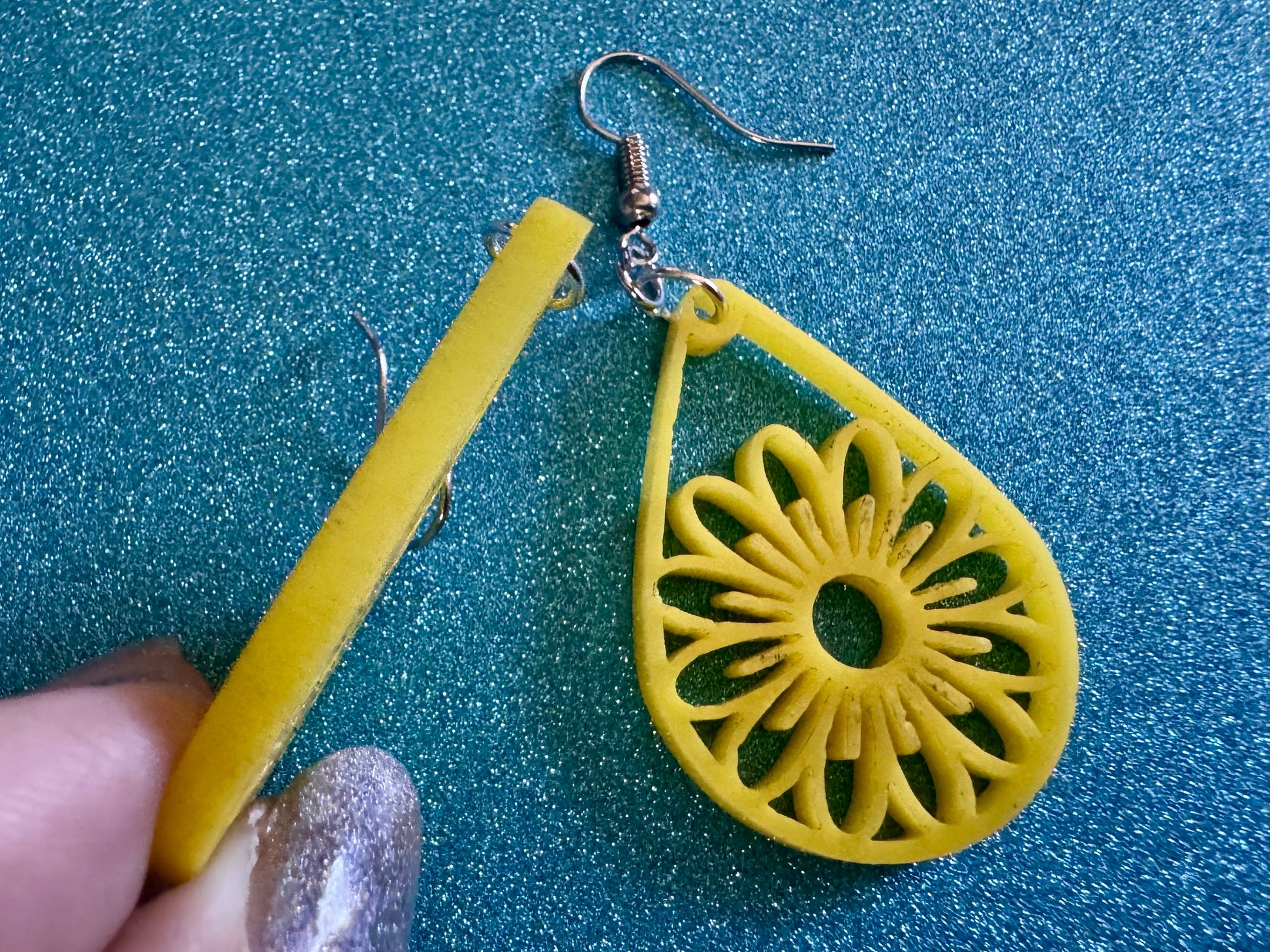 Sunflower Earrings: Laser Cut Acrylic Sunflowers, Flower, Floral, Plant, Botany, Garden, Summer, Support Ukraine, Gifts for Her/Him/Them