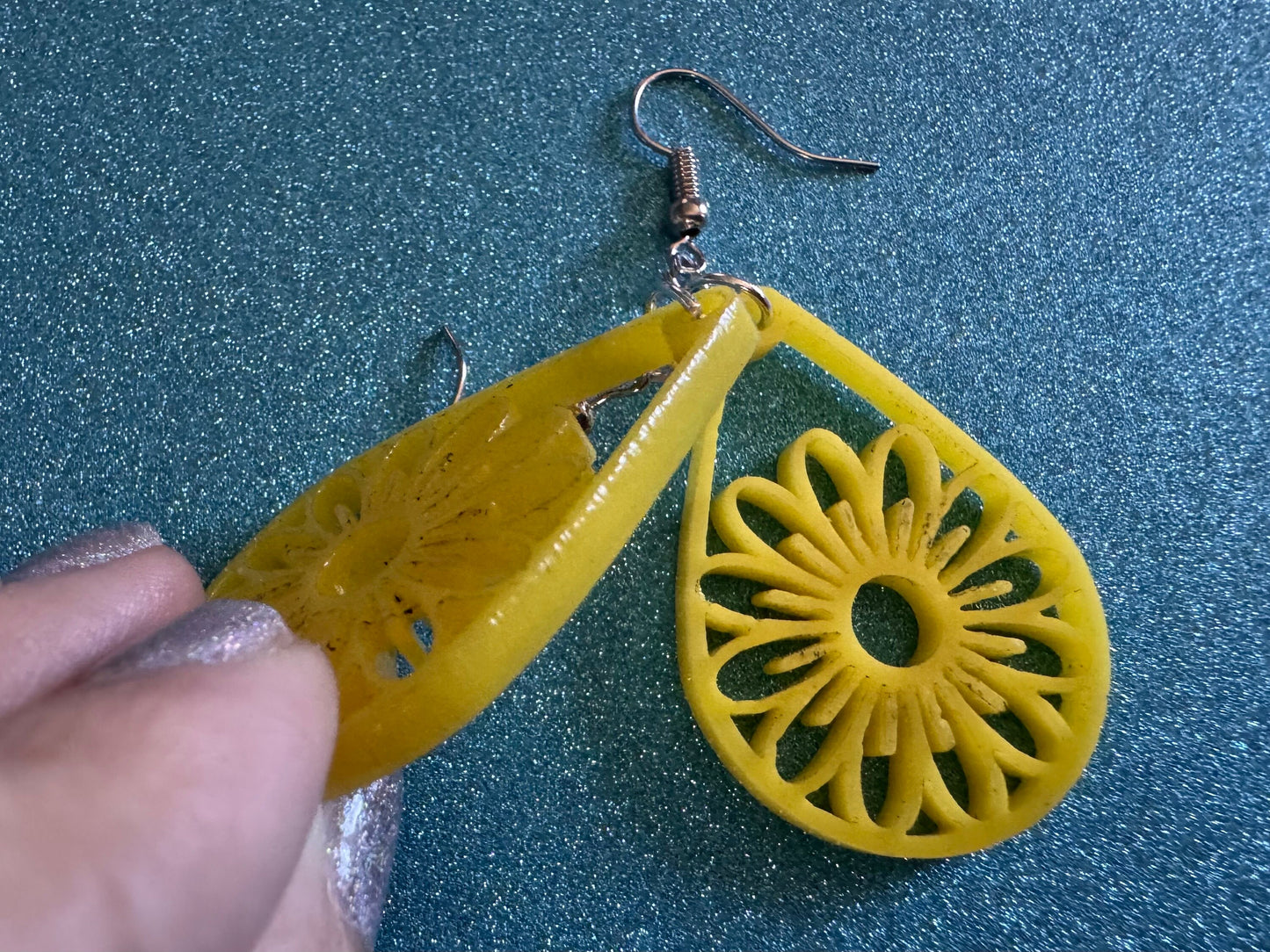 Sunflower Earrings: Laser Cut Acrylic Sunflowers, Flower, Floral, Plant, Botany, Garden, Summer, Support Ukraine, Gifts for Her/Him/Them