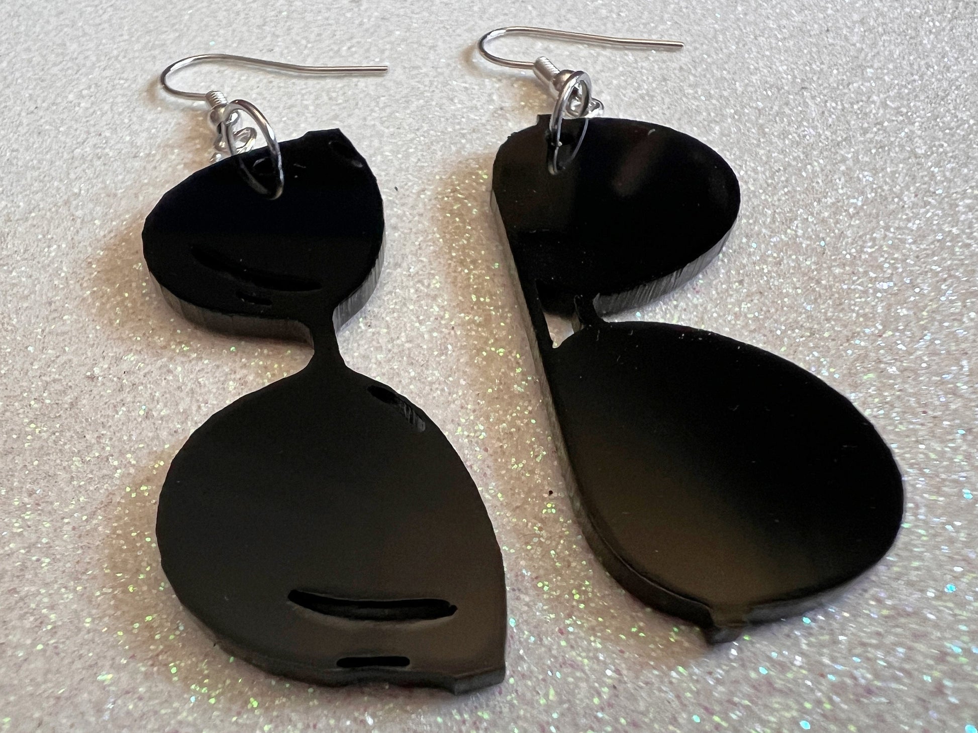 Sunglasses Earrings: Laser Cut Acrylic Sunglasses, Costumes, Cool, Summer Vibes, Best Gifts for Her/Him/Them