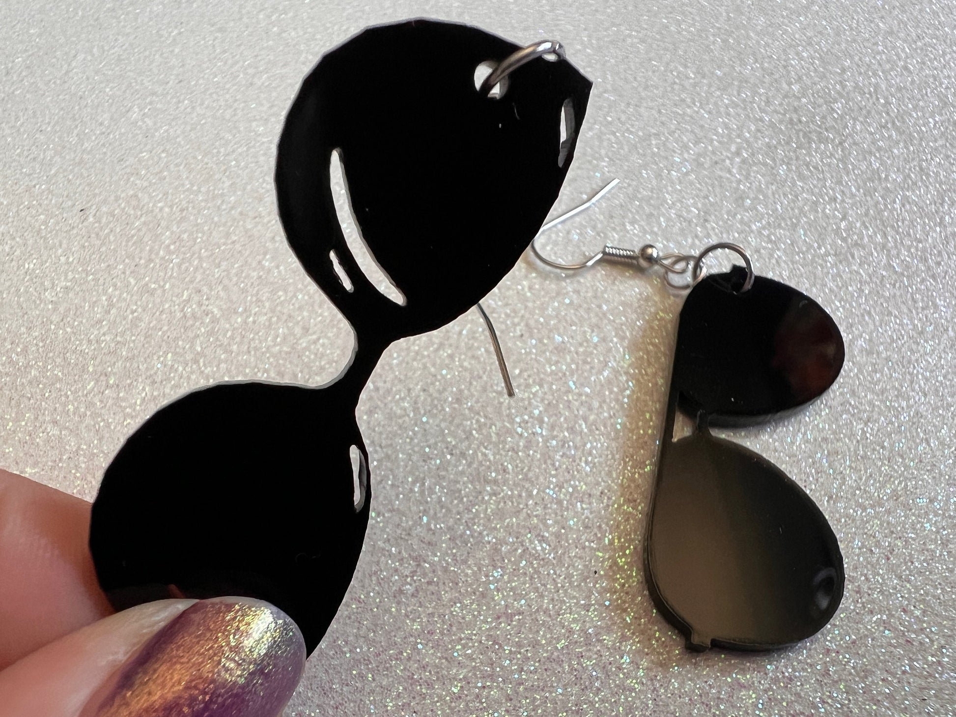 Sunglasses Earrings: Laser Cut Acrylic Sunglasses, Costumes, Cool, Summer Vibes, Best Gifts for Her/Him/Them