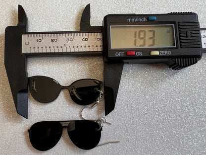 Sunglasses Earrings: Laser Cut Acrylic Sunglasses, Costumes, Cool, Summer Vibes, Best Gifts for Her/Him/Them