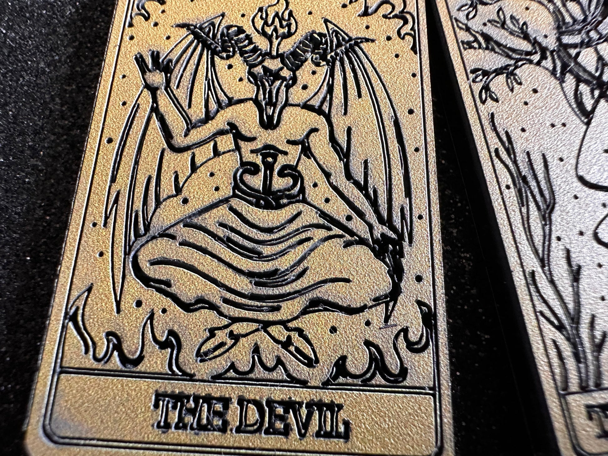 Tarot Card Earrings: Laser Cut Acrylic Cards, Game Night, Cards, Play, Fortune Telling, Card Reading, Halloween, Best Gifts for Her/Him/Them