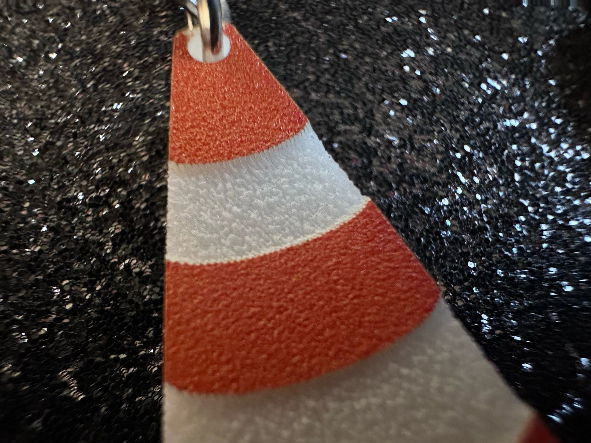 Traffic Cone Earrings: Laser Cut Acrylic Cones, Car, Driving School, Road Trip, Emergency, Emergencies, Best Gifts for Her/Him/Them