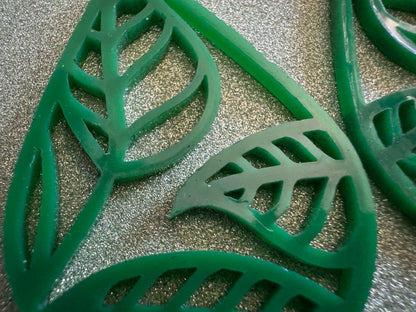 Tree Earrings: Laser Cut Acrylic Leaves & Trees, Tropical, Green Earrings, Plants, Park, Forest, Nature, Leaf, Best Gifts for Her/Him/Them