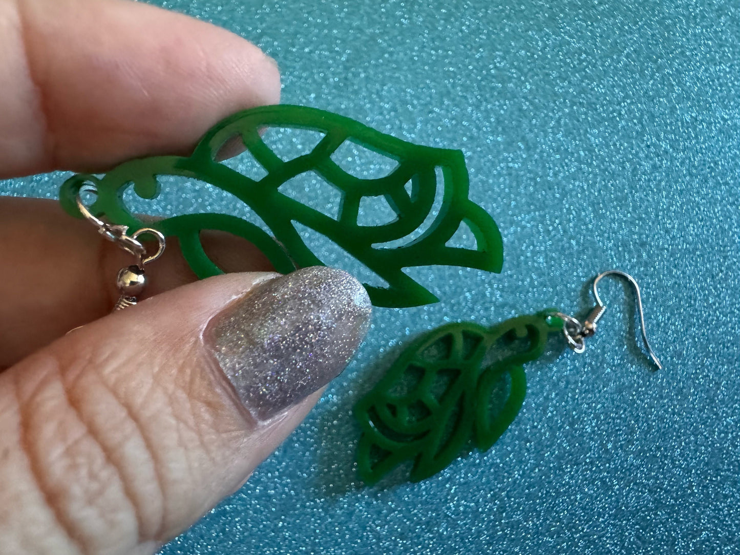 Turtle Earrings: Laser Cut Acrylic Turtles, Ocean Animals, Sea Creatures, Aquatic, Sea Turtles, Green Earrings, Best Gifts for Her/Him/Them