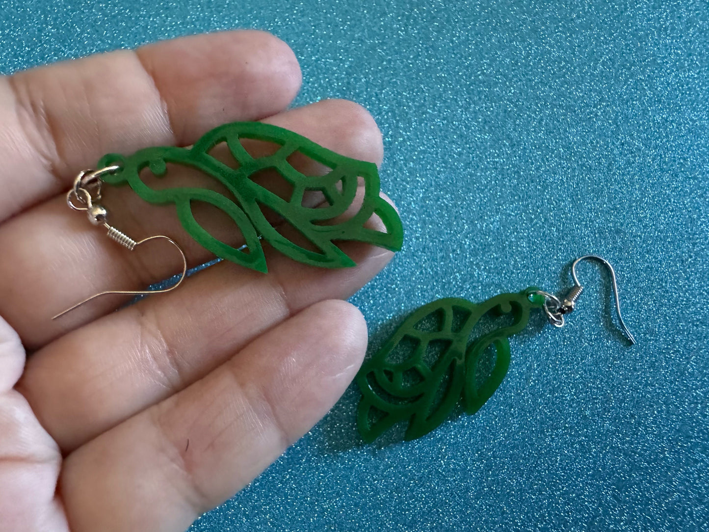 Turtle Earrings: Laser Cut Acrylic Turtles, Ocean Animals, Sea Creatures, Aquatic, Sea Turtles, Green Earrings, Best Gifts for Her/Him/Them