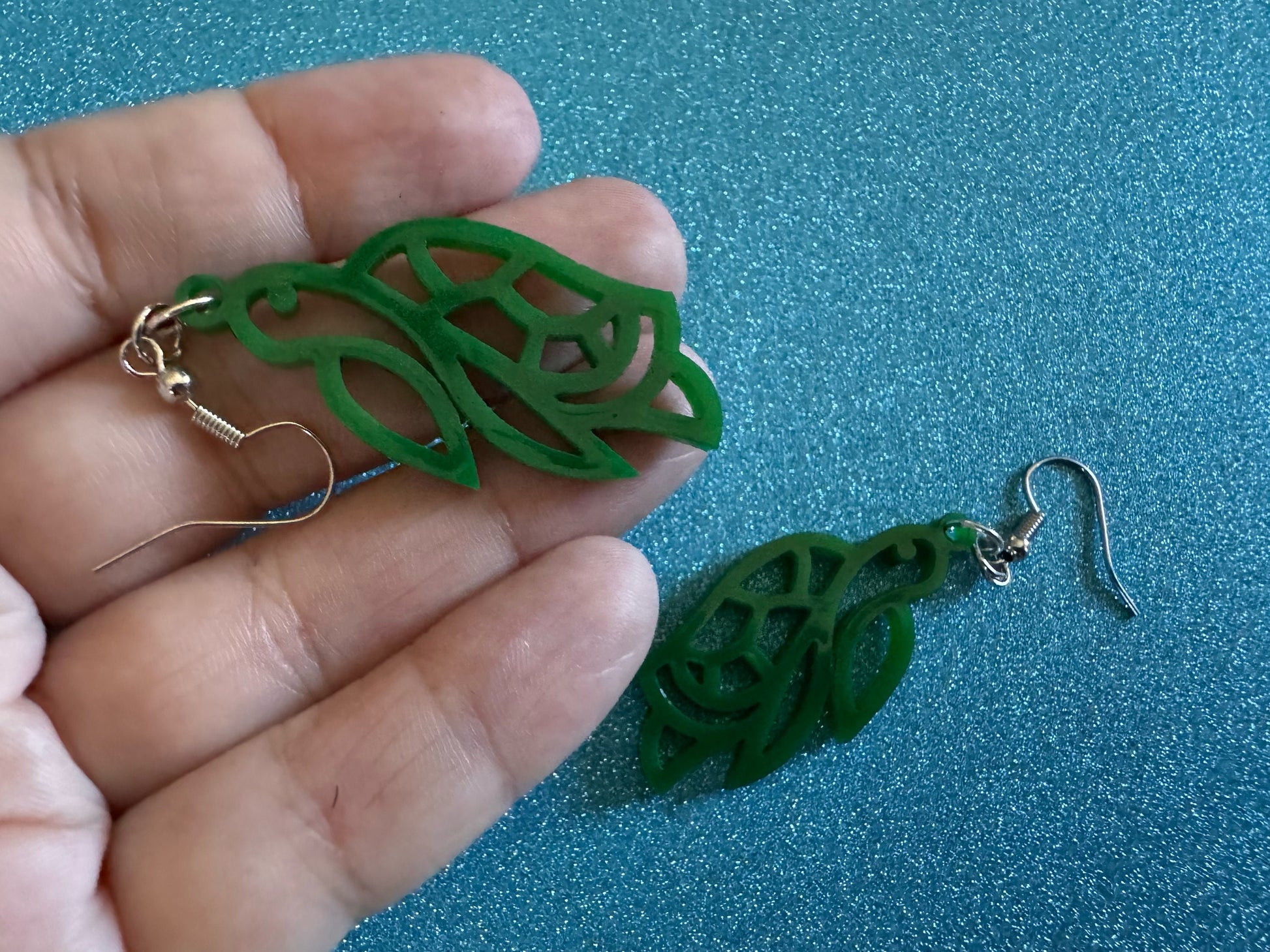 Turtle Earrings: Laser Cut Acrylic Turtles, Ocean Animals, Sea Creatures, Aquatic, Sea Turtles, Green Earrings, Best Gifts for Her/Him/Them
