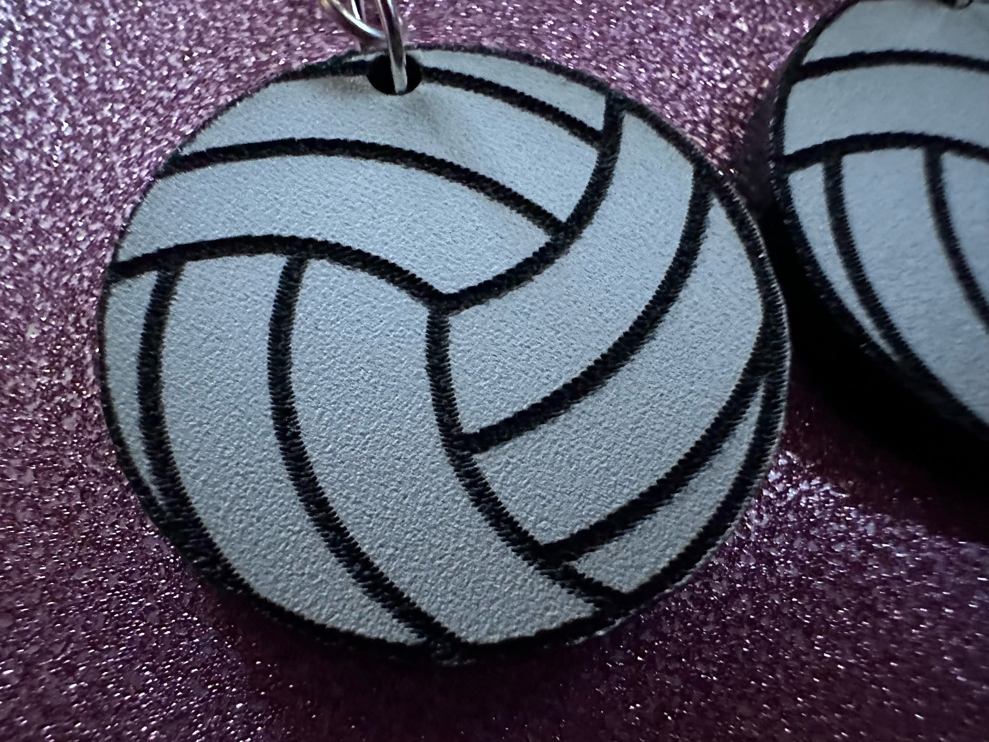 Volleyball Earrings: Laser Cut Acrylic Volleyballs, Sports Team, Sport Teams, Beach, Summer Vibes, Best Gifts for Her/Him/Them