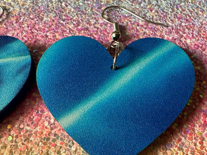 Water Earrings: Laser Cut Acrylic Ocean Earrings, Pool, Sea, Swimming, Waves, Beach, Tropical Vacation, Summer, Best Gifts for Her/Him/Them