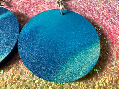 Water Earrings: Laser Cut Acrylic Ocean Earrings, Pool, Sea, Swimming, Waves, Beach, Tropical Vacation, Summer, Best Gifts for Her/Him/Them