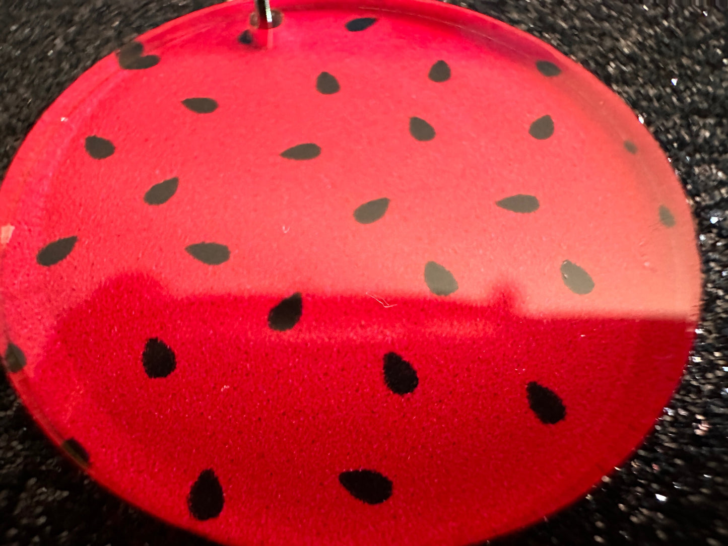 Watermelon Earrings: Laser Cut Acrylic Watermelons, Fruit, Summer Vibes, Food Earrings, Green Earrings, Sugar, Best Gifts for Her/Him/Them