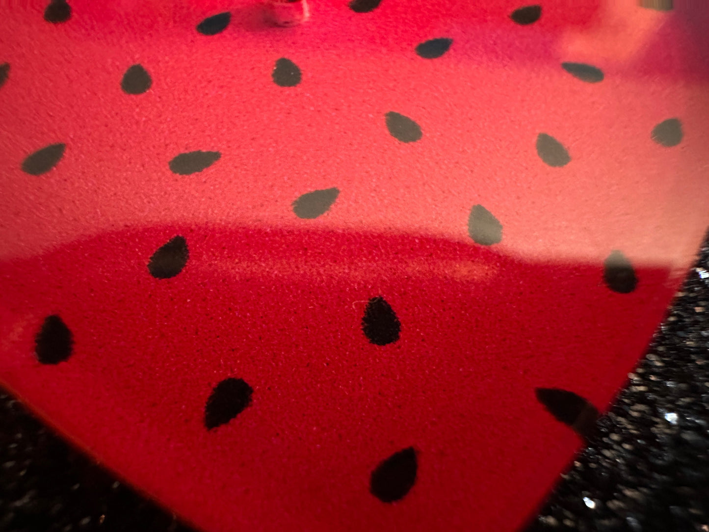 Watermelon Earrings: Laser Cut Acrylic Watermelons, Fruit, Summer Vibes, Food Earrings, Green Earrings, Sugar, Gifts for Her/Him/Them