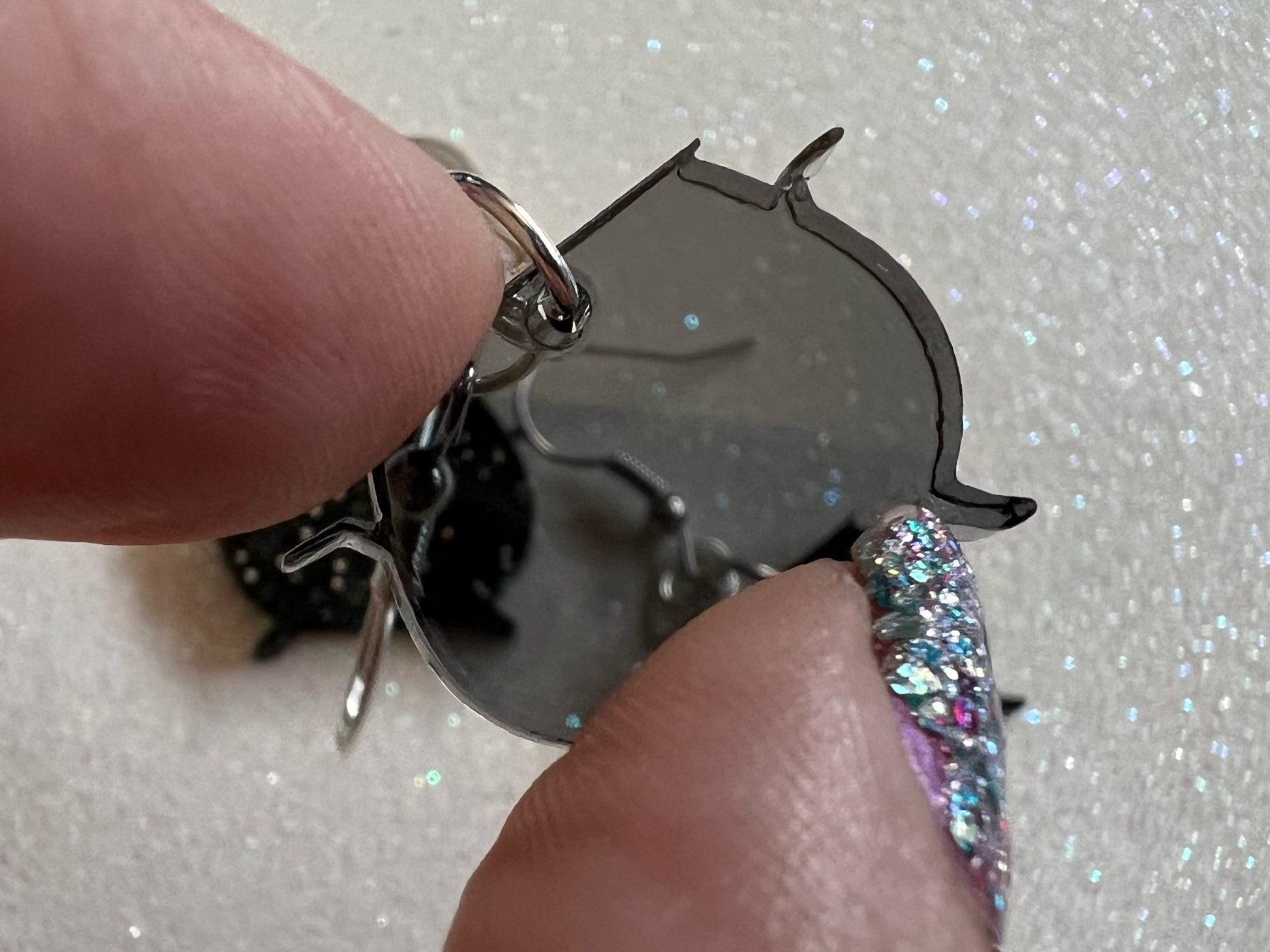 Witch's Cauldron Earrings: Laser Cut Acrylic Cauldron, Halloween, Magic, Witches, Spooky, Best Gifts for Her/Him/Them