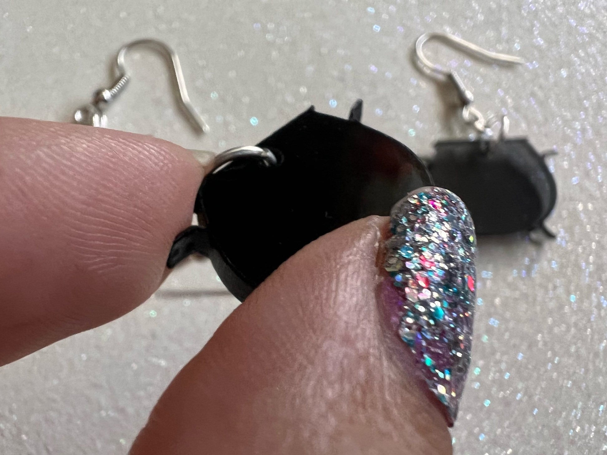 Witch's Cauldron Earrings: Laser Cut Acrylic Cauldron, Halloween, Magic, Witches, Spooky, Best Gifts for Her/Him/Them