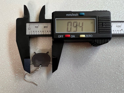 Witch's Cauldron Earrings: Laser Cut Acrylic Cauldron, Halloween, Magic, Witches, Spooky, Best Gifts for Her/Him/Them