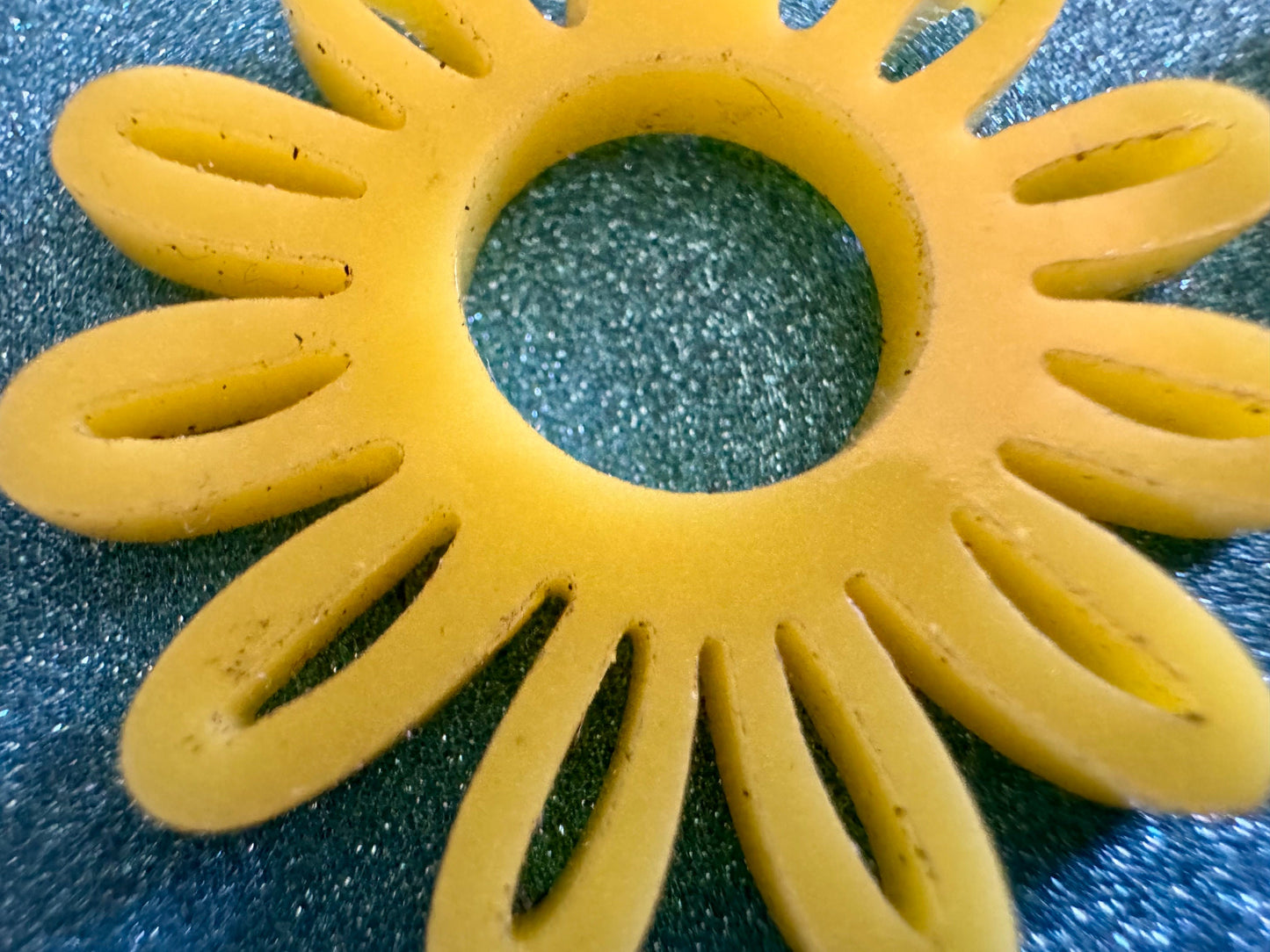 Yellow Flower Earrings: Laser Cut Acrylic Flowers, Sunflower, Daisy, Floral, Plant, Botany, Garden, Summer, Best Gifts for Her/Him/Them