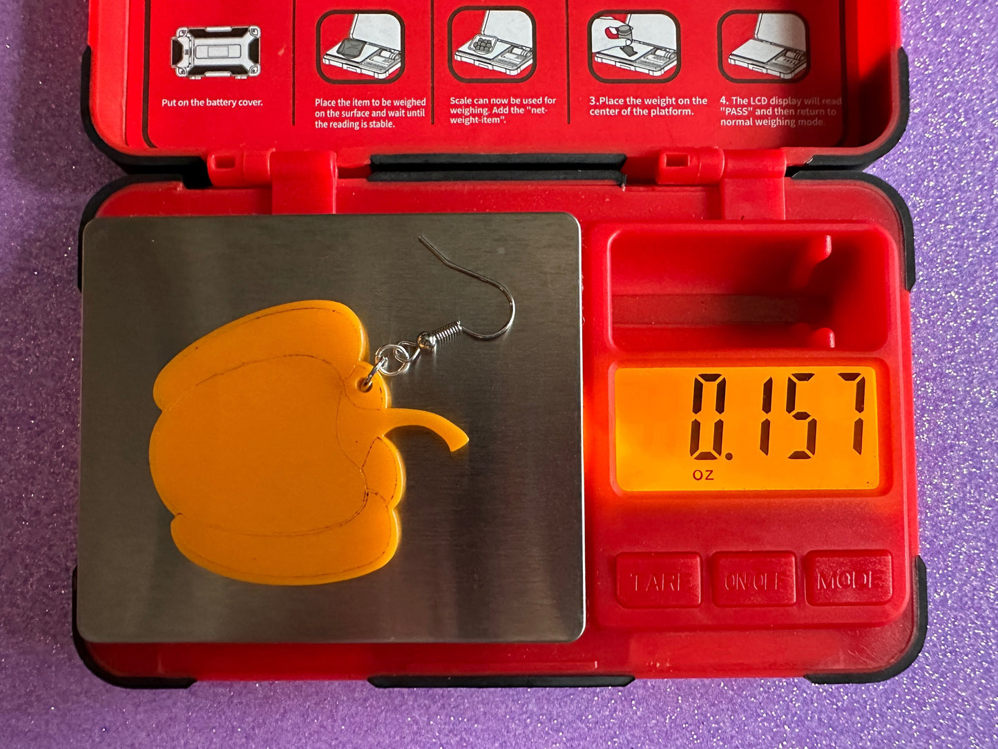 Yellow Pepper Earrings: Laser Cut Acrylic Peppers, Vegetables, Veggies, Gardening, Food Earrings, Best Gifts for Her/Him/Them