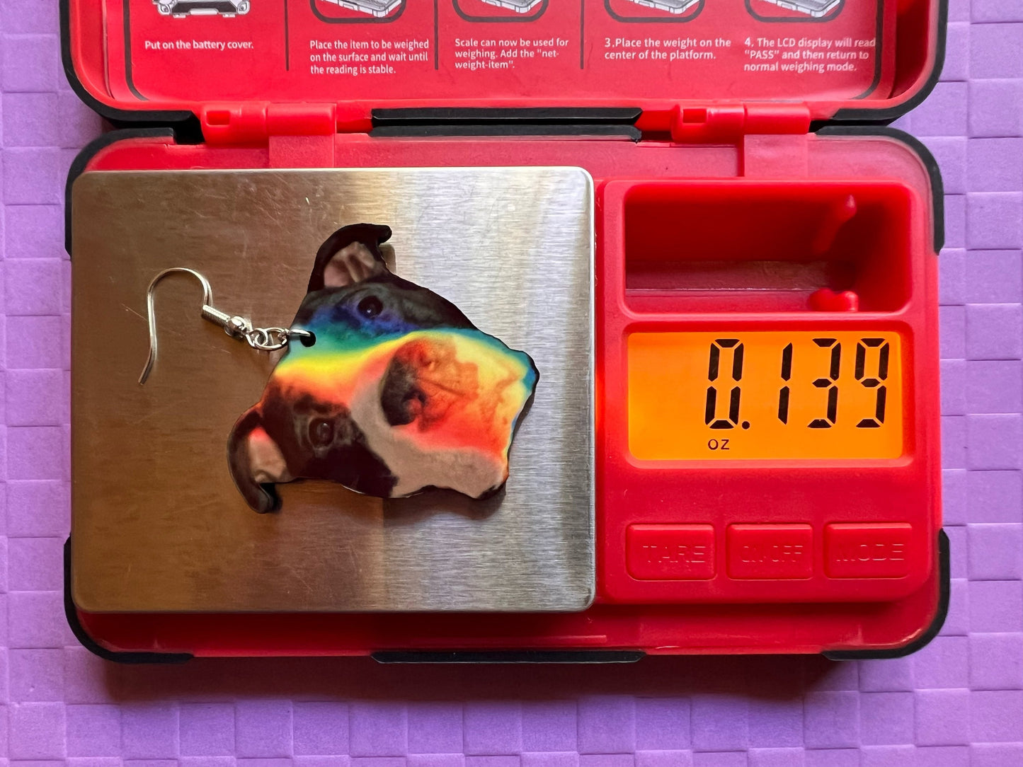 Your Dog Here - Custom Earrings Any Photo Your Dog Here, Picture Earrings, Best Gifts, Sublimated Photos, Unique Gift For Her/Him/Them