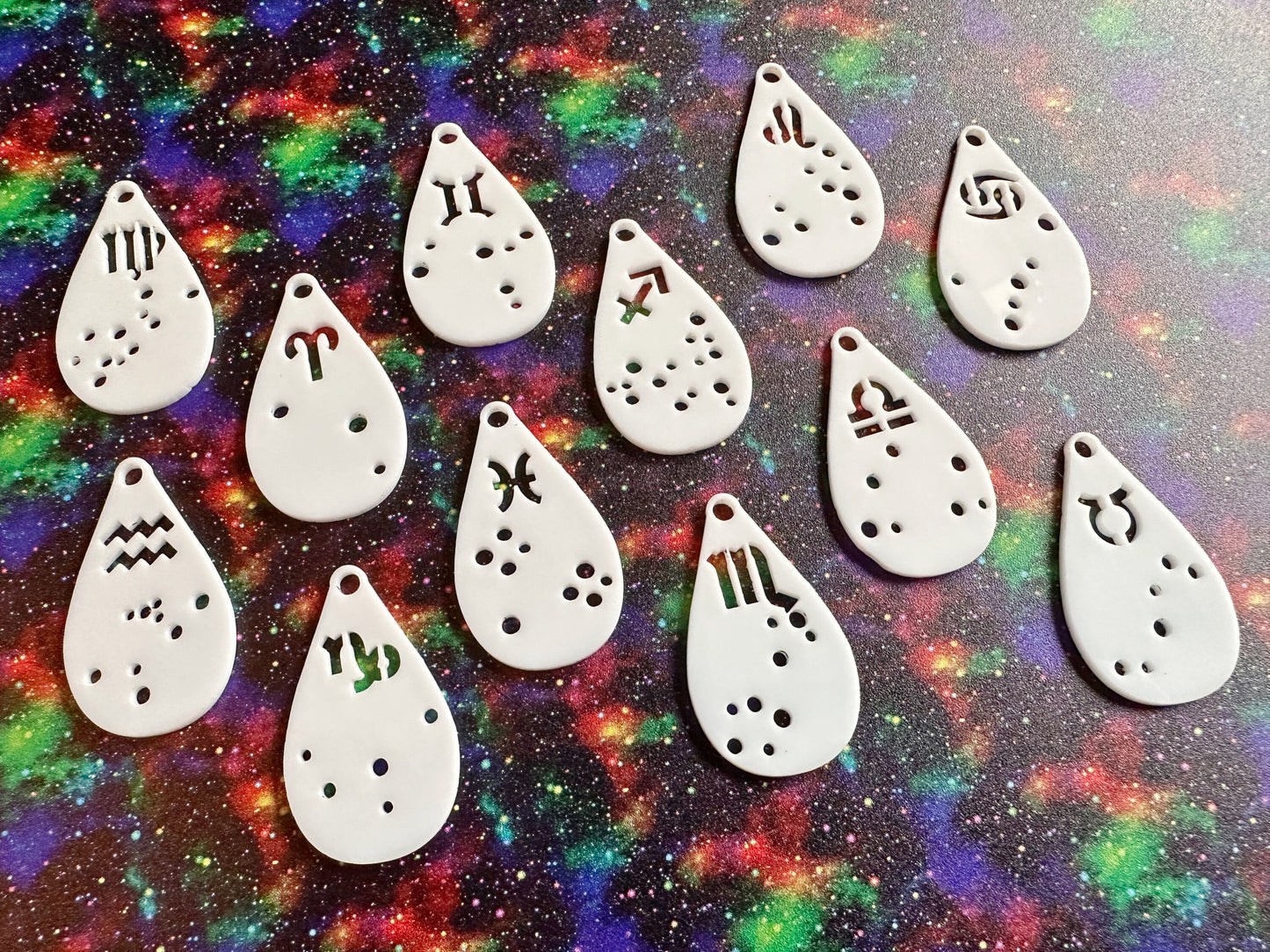 Zodiac Earrings: Laser Cut Acrylic Astrology Signs, Leo, Scorpio, Aries, Pisces, Cancer, Virgo, Gemini, Horoscope, Gifts for Her/Him/Them