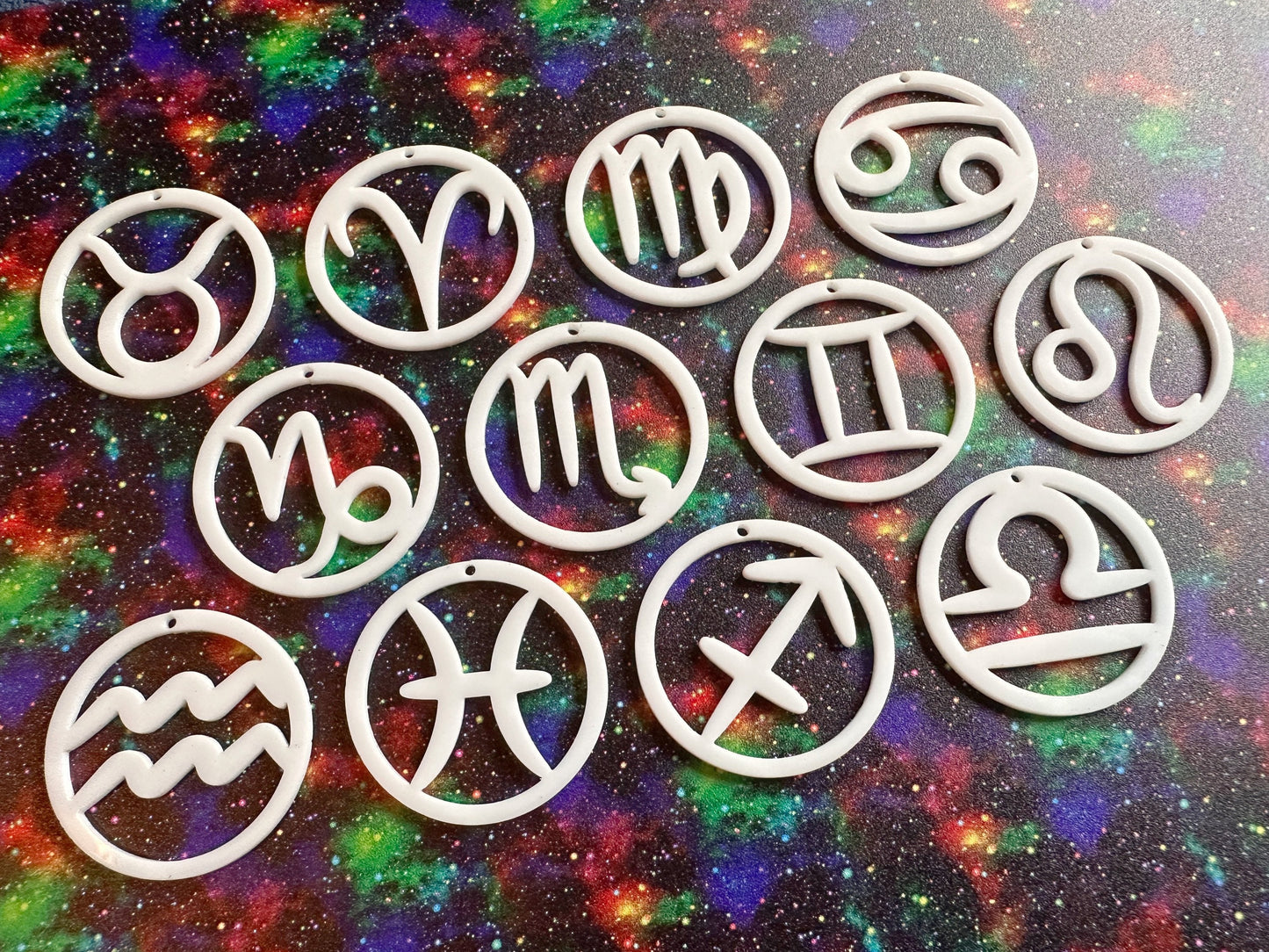 Zodiac Earrings: Laser Cut Acrylic Astrology Signs, Leo, Scorpio, Aries, Pisces, Cancer, Virgo, Gemini, Horoscope, Gifts for Her/Him/Them