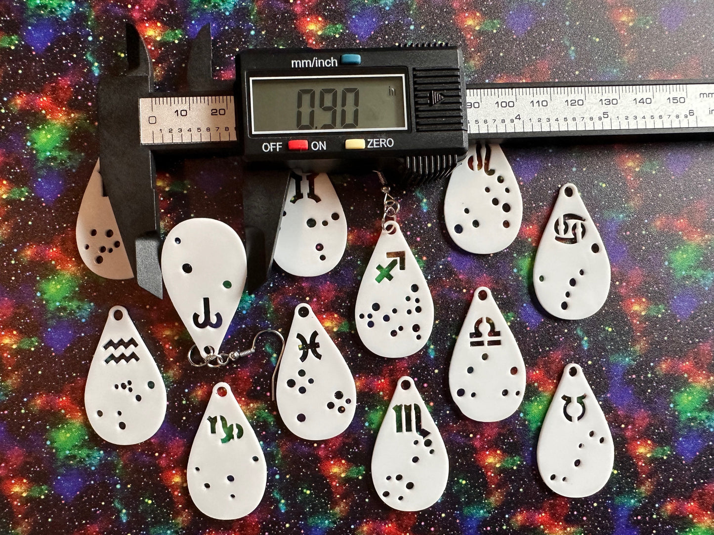 Zodiac Earrings: Laser Cut Acrylic Astrology Signs, Leo, Scorpio, Aries, Pisces, Cancer, Virgo, Gemini, Horoscope, Gifts for Her/Him/Them