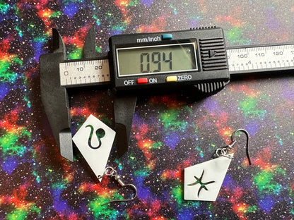 Zodiac Earrings: Laser Cut Acrylic Astrology Signs, Leo, Scorpio, Aries, Pisces, Cancer, Virgo, Gemini, Horoscope, Gifts for Her/Him/Them